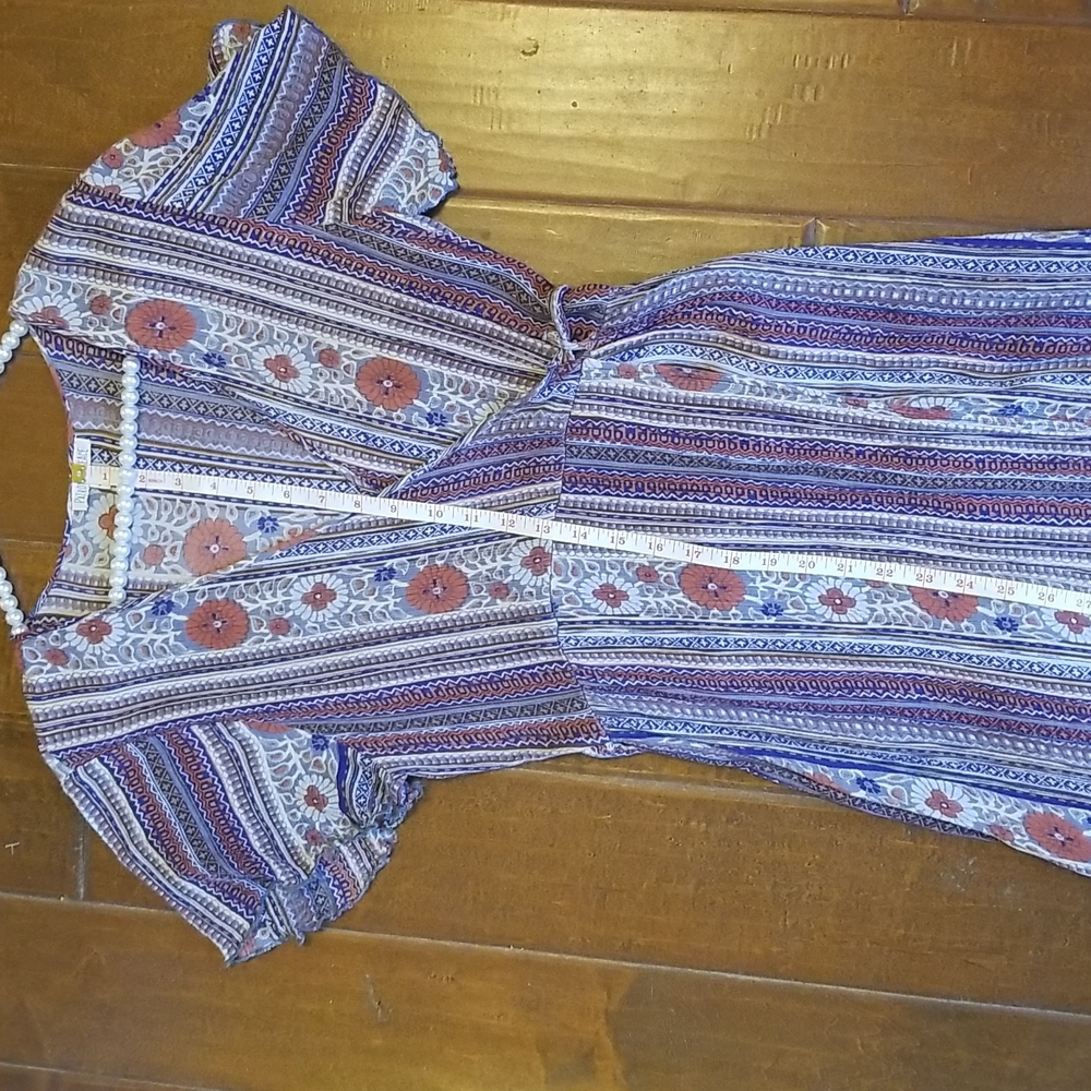 Patrons Of Peace Boho Wrap Maxi Dress - Picture 9 of 16
